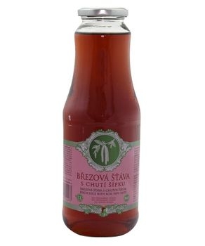 Březová šťáva bio s šípkem